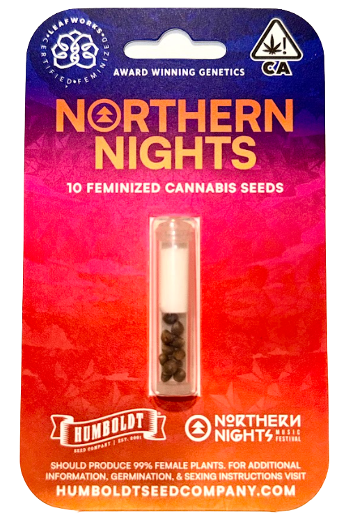 Humbolt Seed Co Northern Nights 10 Feminzed Seeds