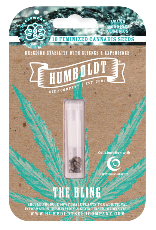 Humbolt Seed Co The Bling 10 Feminzed Seeds